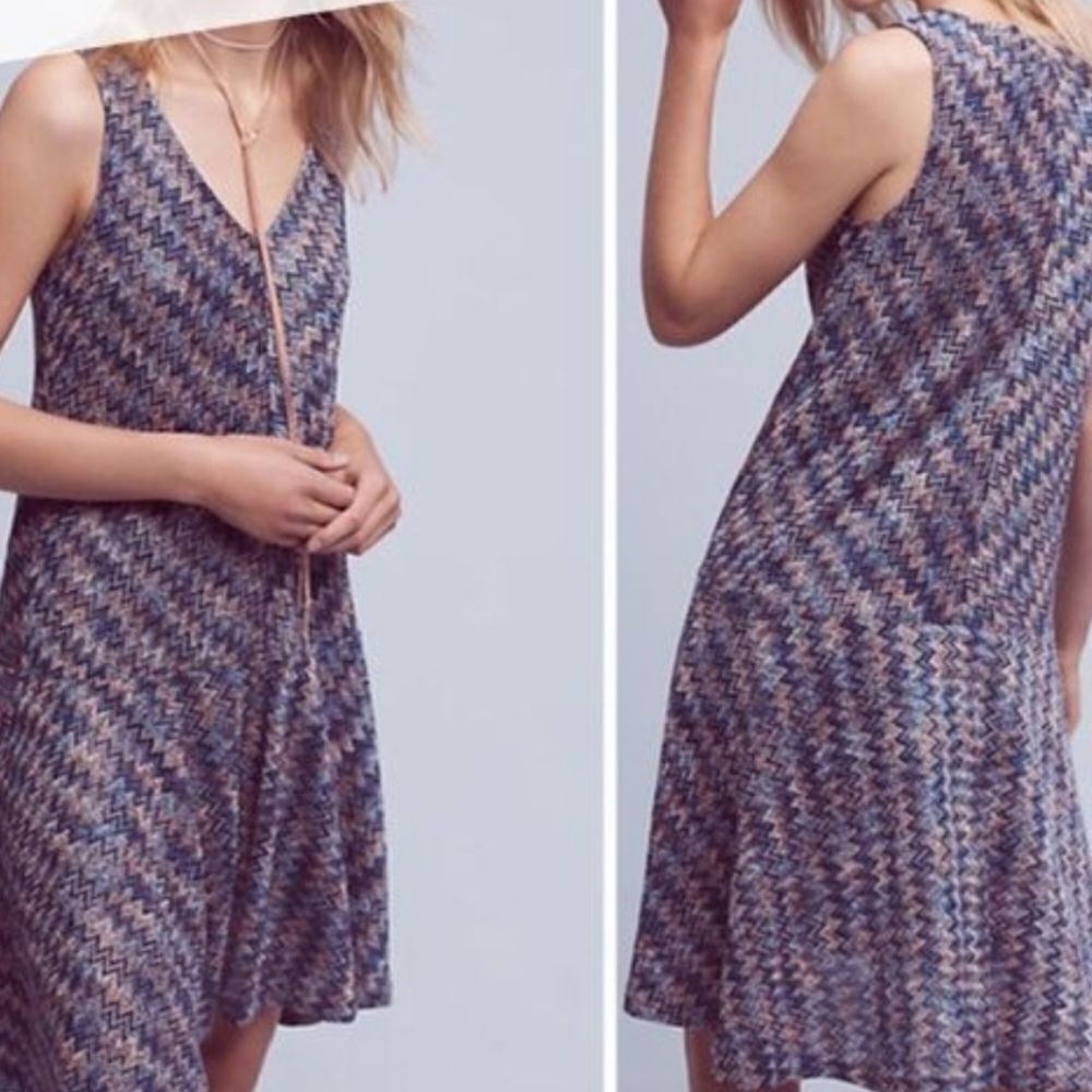 Maeve Chevron Knit Dress